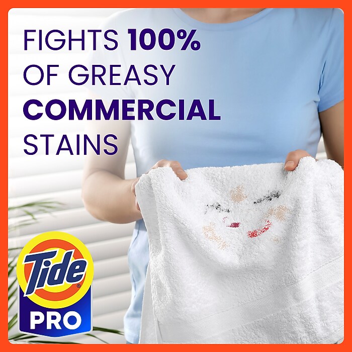 Tide Professional HE Laundry Detergent Capsule, 101 oz, 63 Capsules/Pack