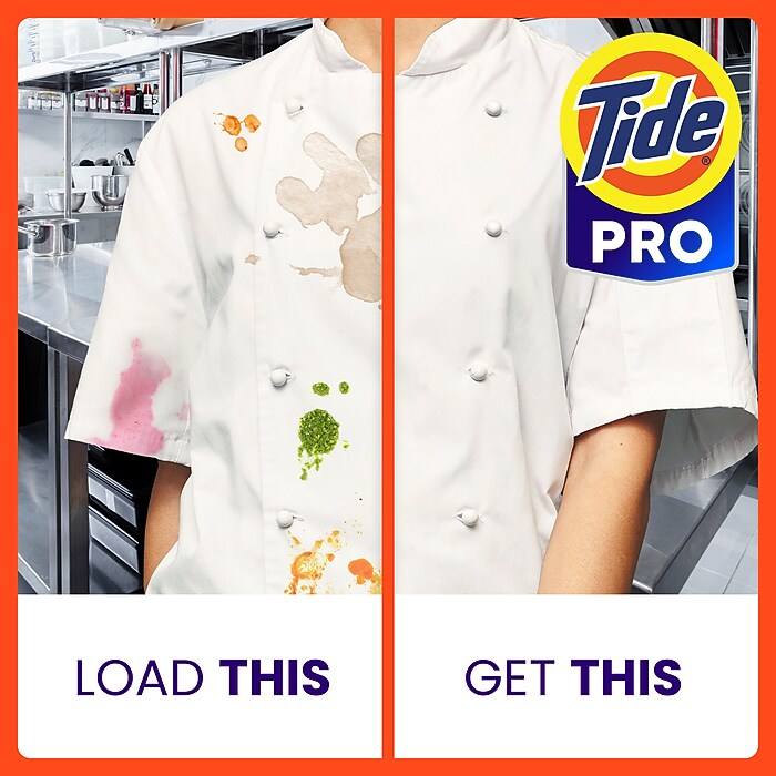 Tide Professional HE Laundry Detergent Capsule, 101 oz, 63 Capsules/Pack