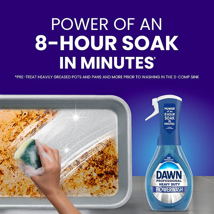 Dawn Professional Heavy Duty Powerwash Commercial Dish Soap Spray, 16 Fl. oz
