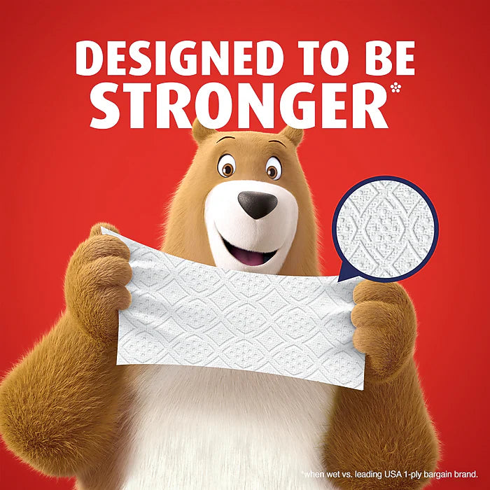 Charmin Ultra Strong Mega Toilet Paper, 2-Ply, White, 220 Sheets/Roll, 24 Rolls/Case