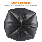 Coastwide Professional™ 55-60 Gallon Trash Bag, 38" x 58", Low Density, 1.3 mil, Black, 100 Bags/Box