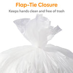 Coastwide Professional™ 20-30 Gallon Trash Bag, 30" x 36", Low Density, 0.65 mil, Clear, 250 Bags/Box