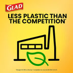 Glad 30 Gallon Large Drawstring Trash Bags, 90/Box