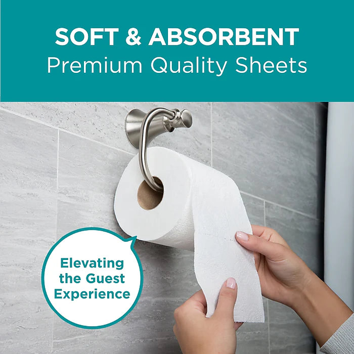Angel Soft Professional Series Recycled Toilet Paper, 2-ply, White, 450 Sheets/Roll, 80 Rolls/Case