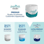 Angel Soft Professional Series Recycled Toilet Paper, 2-ply, White, 450 Sheets/Roll, 80 Rolls/Case