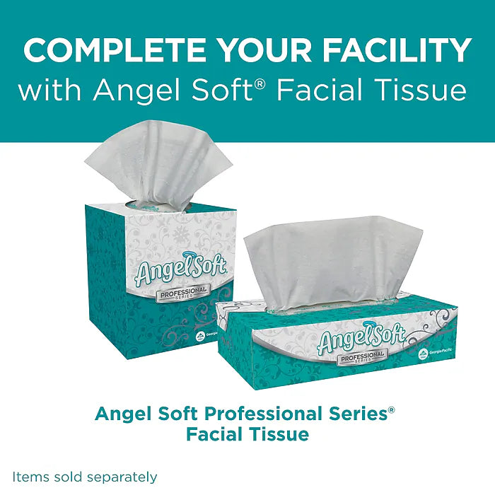 Angel Soft Professional Series Recycled Toilet Paper, 2-ply, White, 450 Sheets/Roll, 80 Rolls/Case