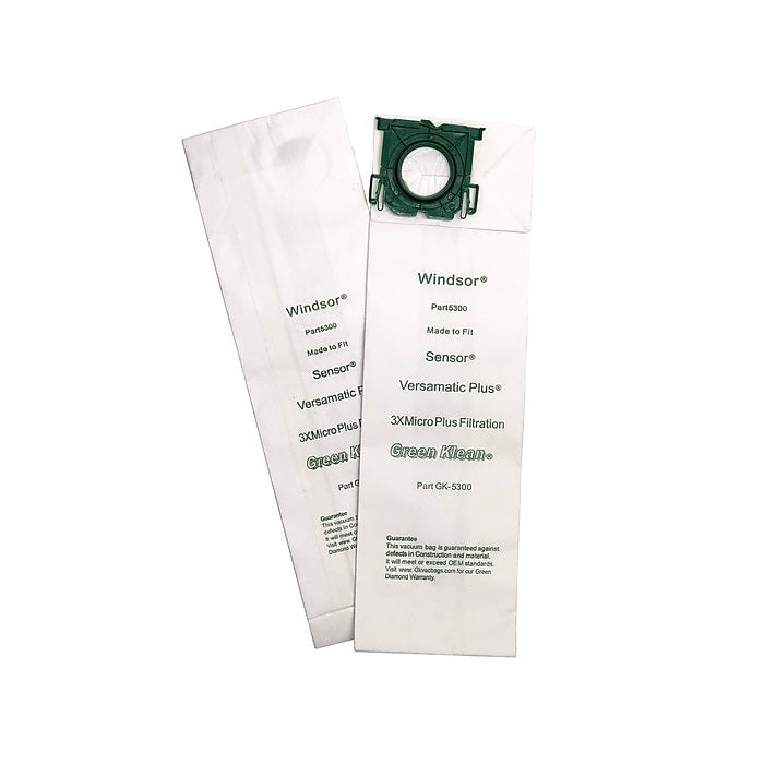 Green Klean Triple Layer Vacuum Filter Bags, 10/Pack