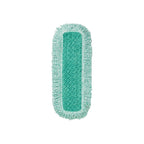 Rubbermaid Commercial HYGEN Microfiber Dust Mop Pad, Green