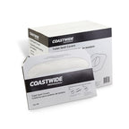 Coastwide Professional Toilet Seat Covers, 0.87" x 10.43", 250/Pack, 20 Packs/Case