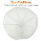 Coastwide Professional™ 10 Gallon Trash Bag, 24" x 24", High Density, 6 mic, Natural, 1000 Bags/Box