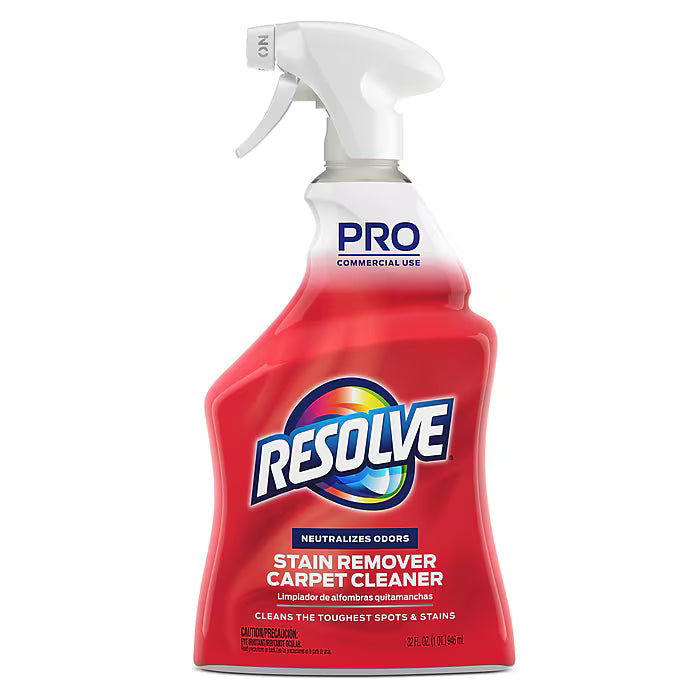 Professional Resolve Spot & Stain Carpet Cleaner, 32 oz.