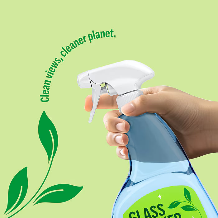 Perk Eco Glass Cleaning Spray, Citrus, 32 oz, 12/Case