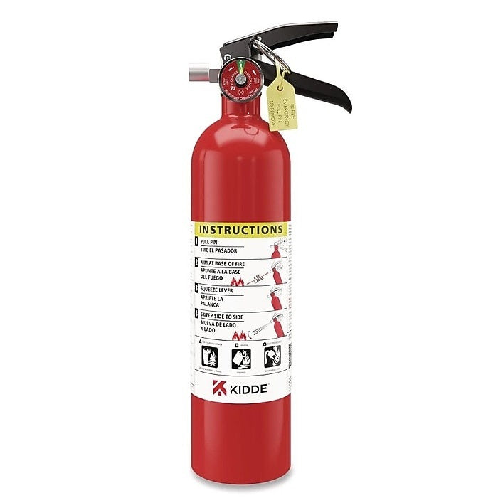 Kidde ProLine Rechargeable 1-A, 10-B:C Dry-Chemical Fire Extinguisher