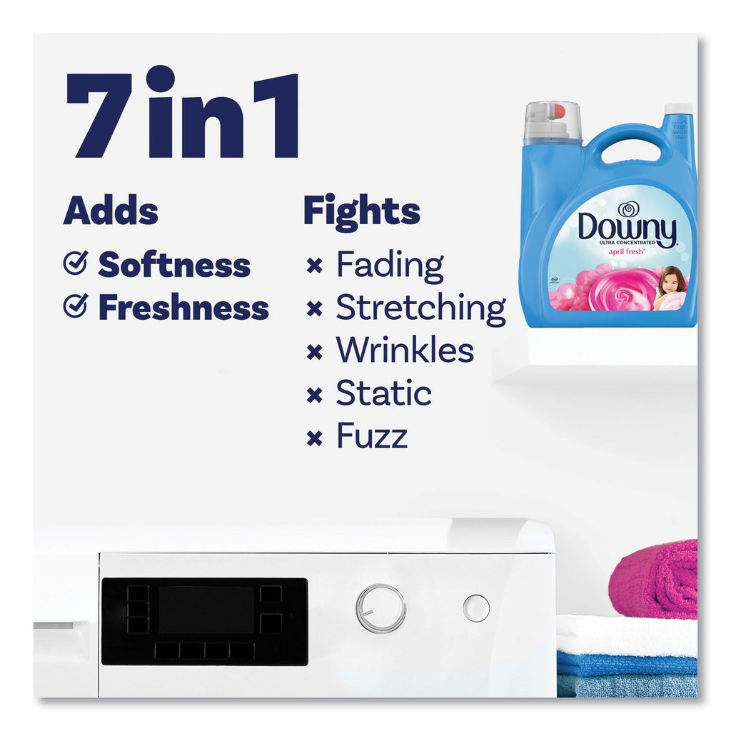 Downy Ultra Fabric Softener, Floral Scent, 190 Loads, 140 fl. oz, 4/Case