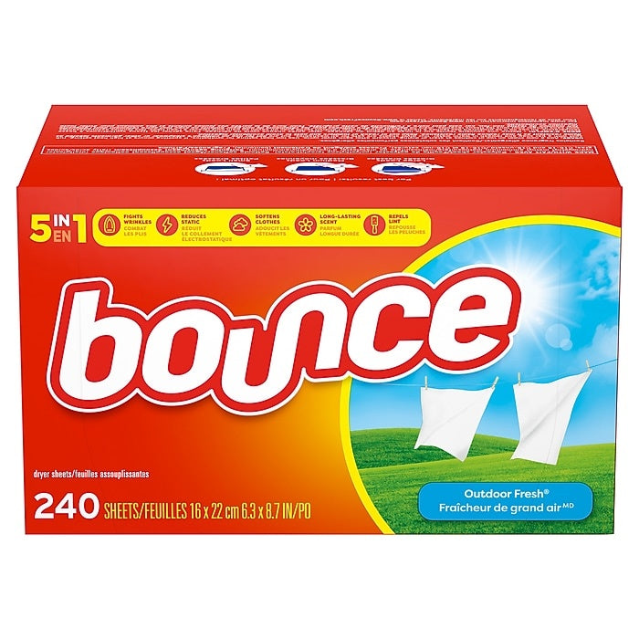 Bounce, Fabric Softener Sheets, 240 Sheets/Box