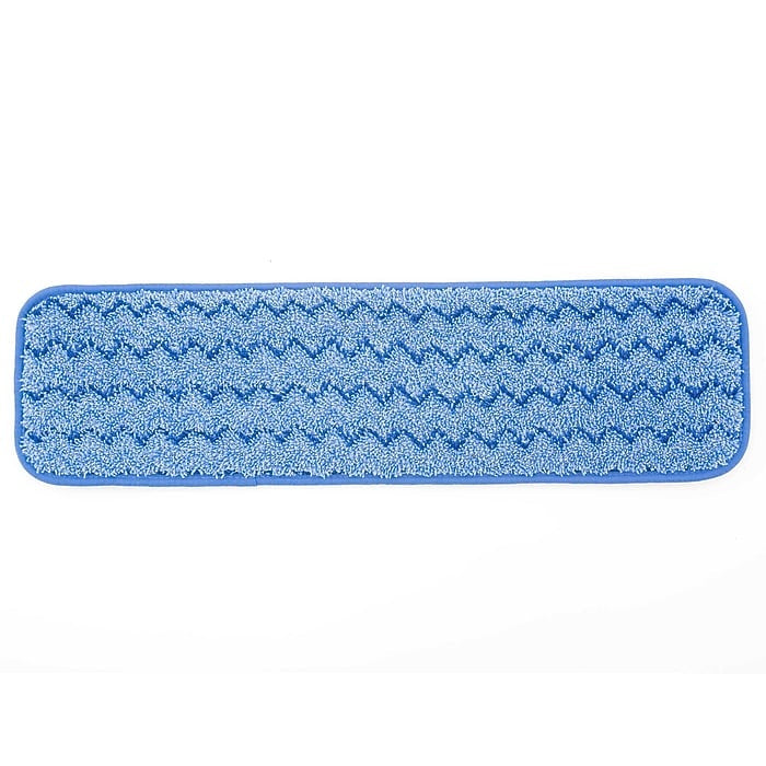 Rubbermaid Hygen Microfiber 18" Wet Mop Pad, Blue